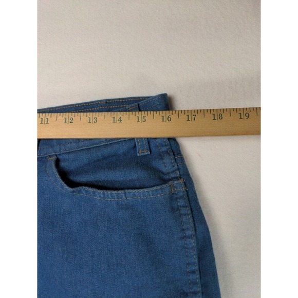 Town Craft Women's Light Blue Jeans Size W36 L30 Made In USA - Picture 4 of 10
